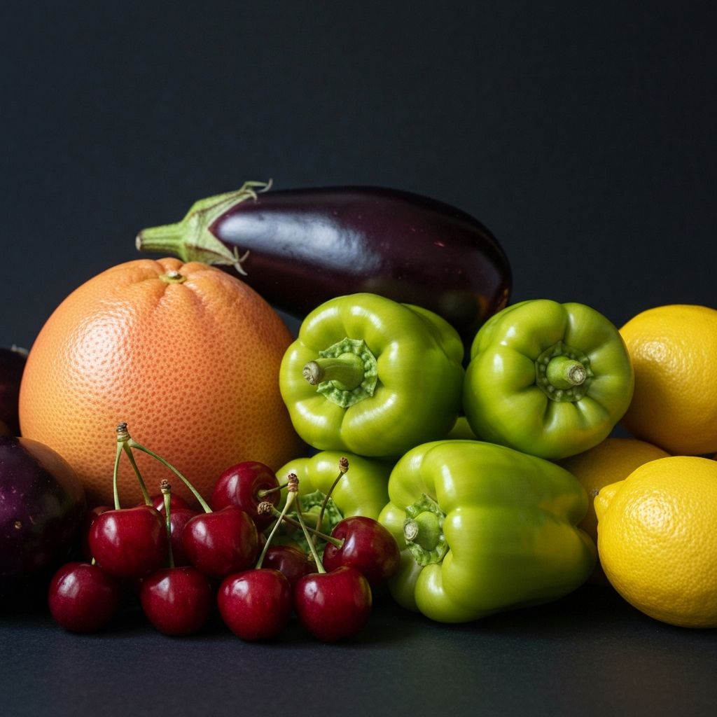 Цели и нарязани корени от куркума с ярко оранжево сечение, наредени с куркума на прах върху тъмна повърхност с драматично контрастно осветление